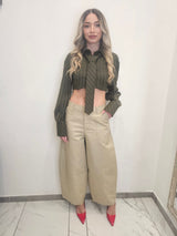 Camicia crop top by Lumina