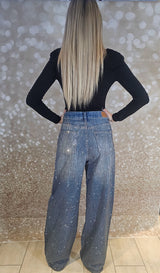Denim brillantini