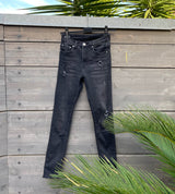 Jeans stretch vita alta